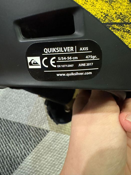 Casca snowboard ski Quicksilver Axis, marime S 54-56cm, ca noua