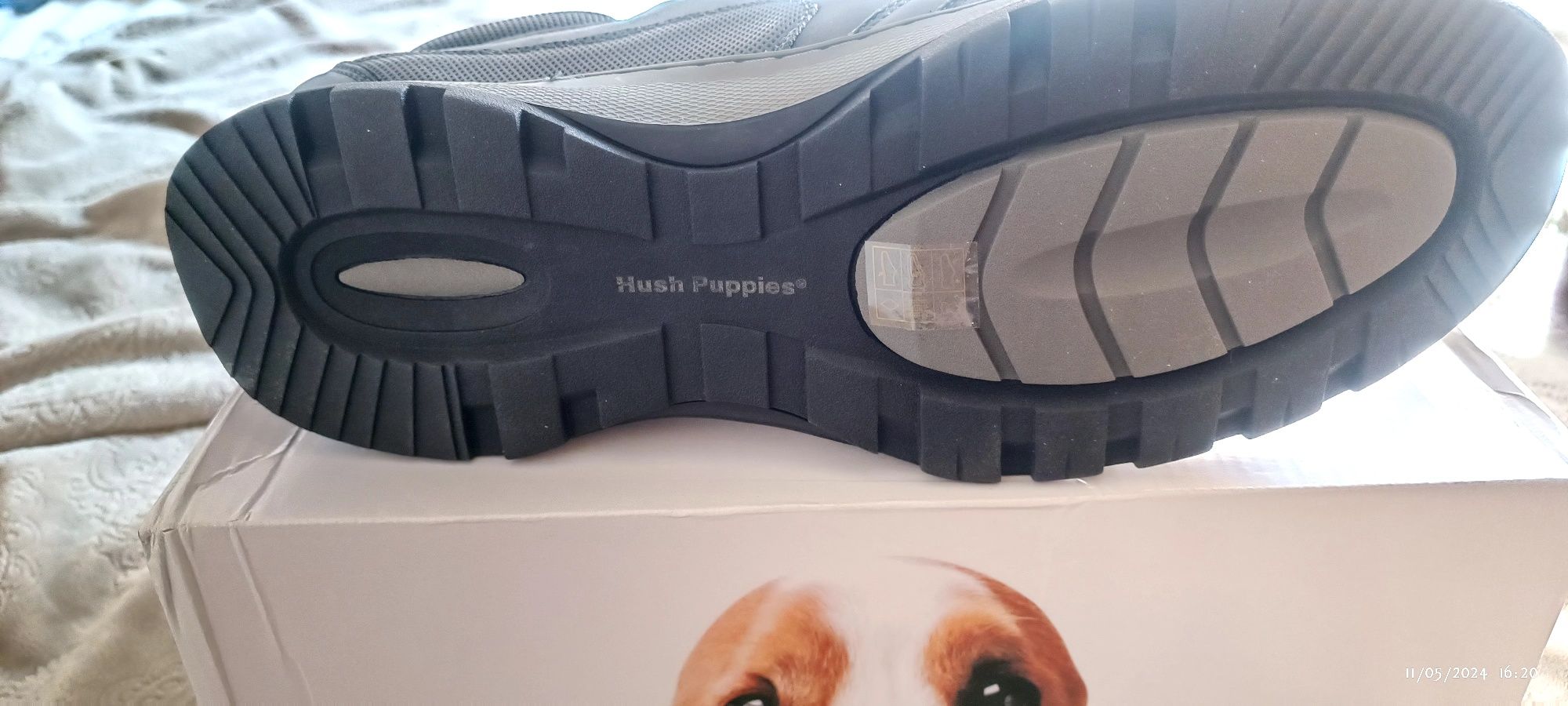 Мъжки кожени обувки Hush Puppies Jasper Slip On