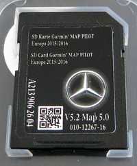 Card Harta Navigatie Mercedes C V GLC GLK Garmin Pilot NTG5 2018 Star2