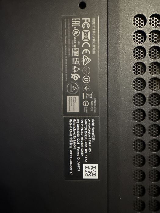 Vand Leptop Lenovo Legion 5