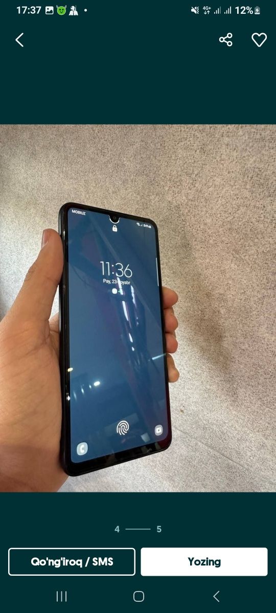 Samsung A33 5g sotiladi