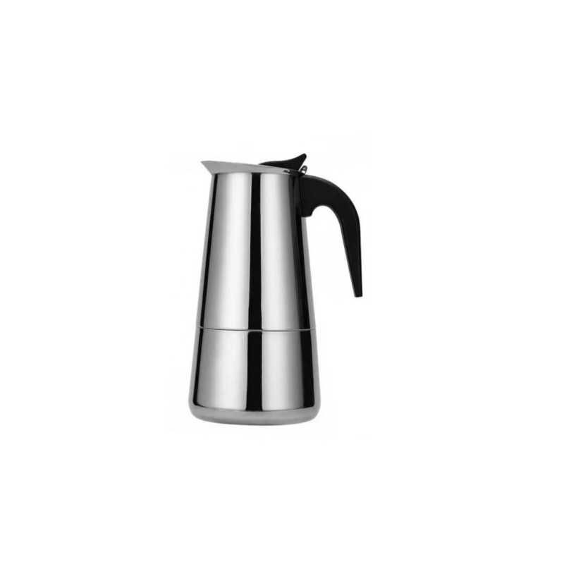 Espressor de cafea inox pentru aragaz, cafetiera 300 ml, 6 portii