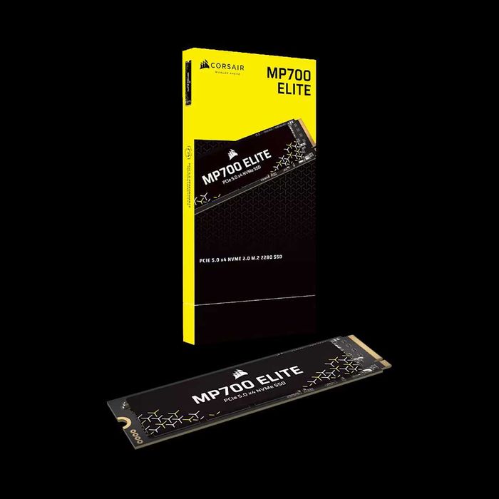 Новый M.2 SSD NVMe Corsair MP700 Elite 1TB. PCIe 5.0 до 10,000 MBps.
