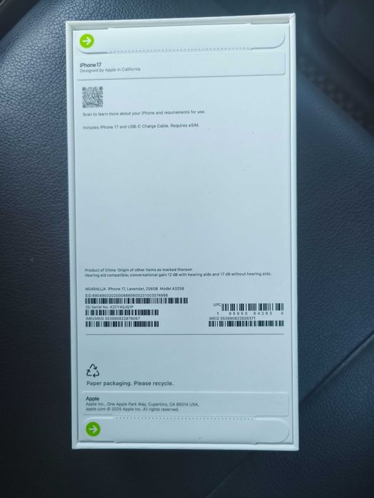 Iphone 17 256gb purple