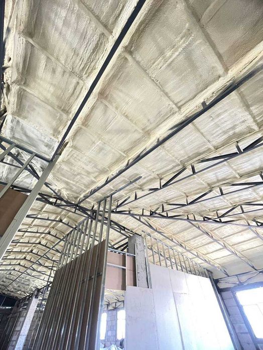 Утепление пеной Пенополиуретаном Pena Sepish