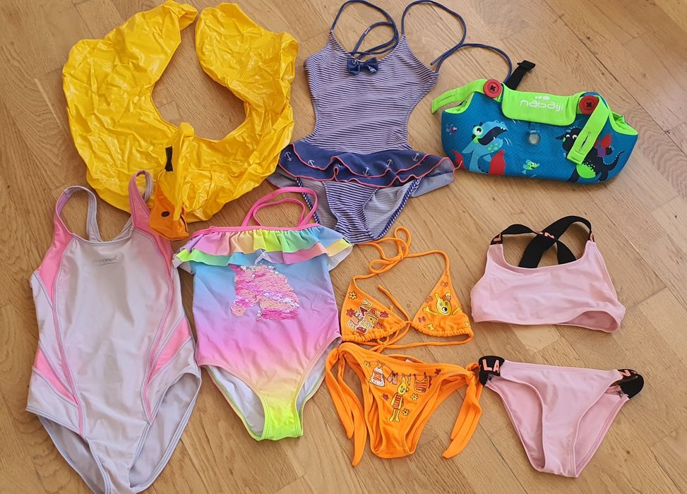 Купальники, круг для плавания,поясничный жилет+ подарок