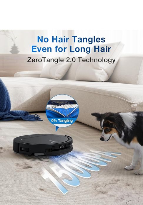 Aspirator robot ECOVACS Deebot T50 Omni, autogolire, mop, Sigilat