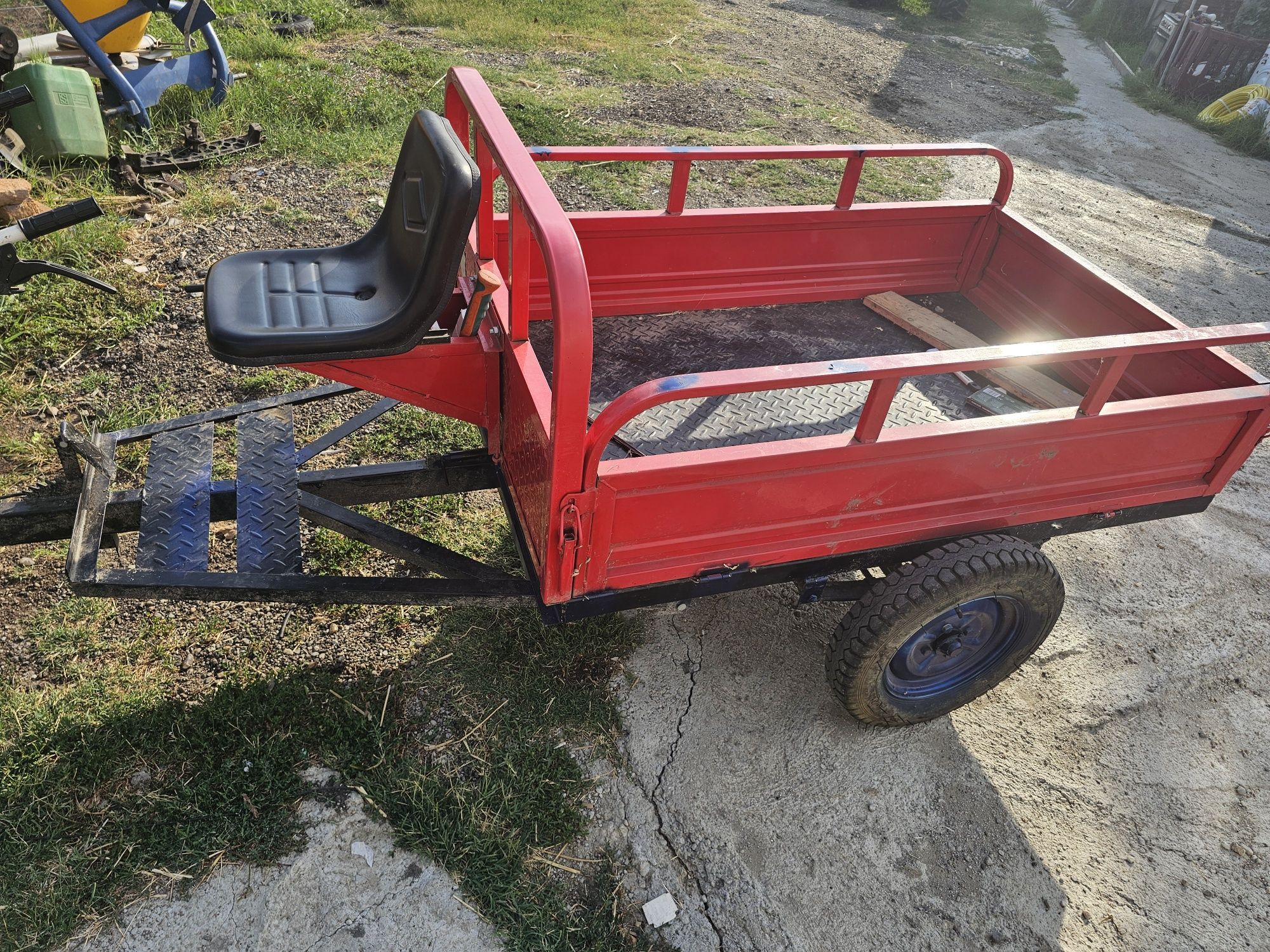 Remorcuta motocultor stare foarte bună