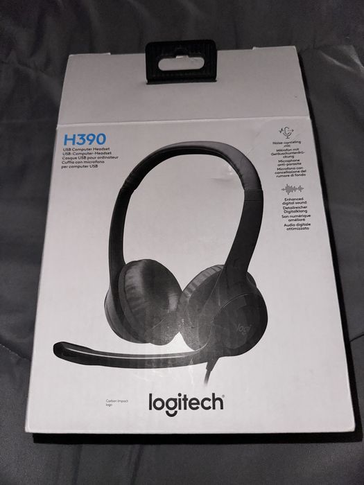 Слушалки Logitech h390.