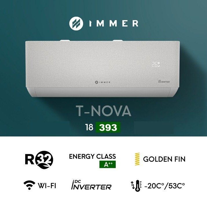 Кондиционер Immer T-Nova 18 Inverter рассрочку