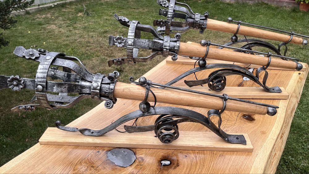 Felinar rustic fier forjat manual pentru terasa, foisor
