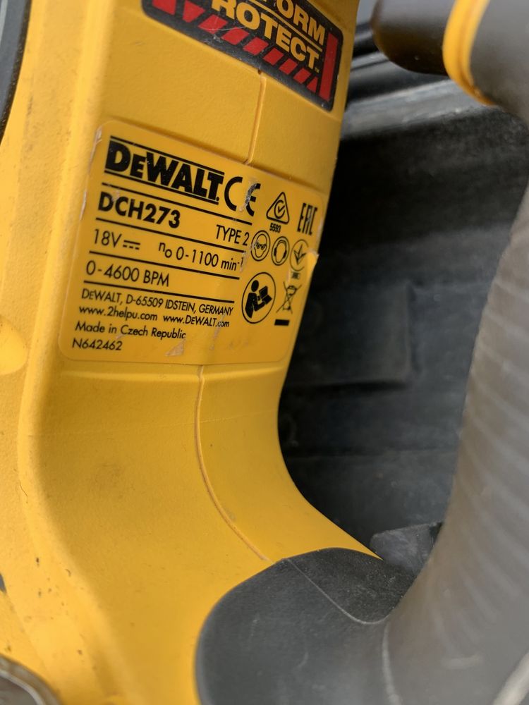 DeWALT DCH 273 пефоратор /безчетков/ОРИГИНАЛ/в куфар