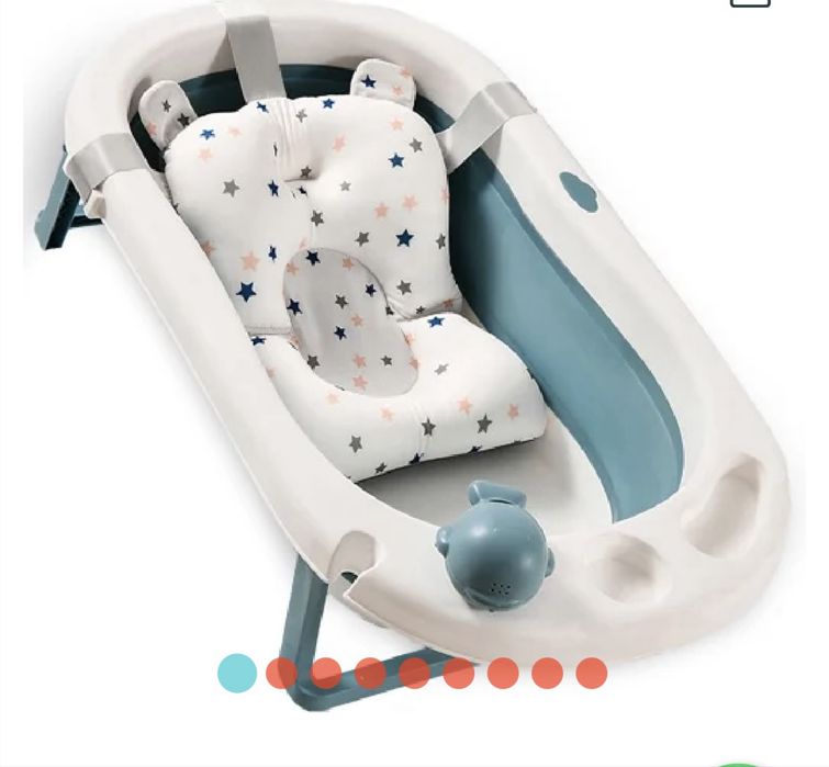 Cadita pliabila copii cu perna