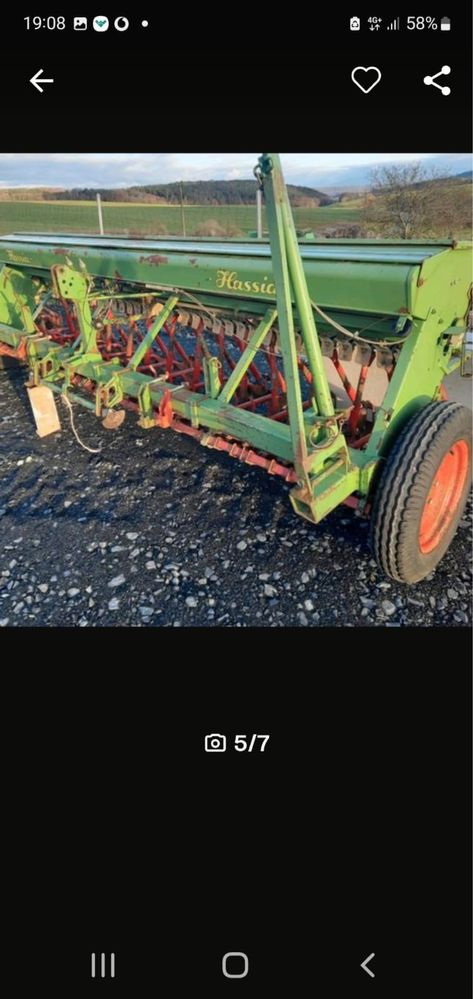 Semanatoare paioase,lucerna grau hassia 3m sau 4
