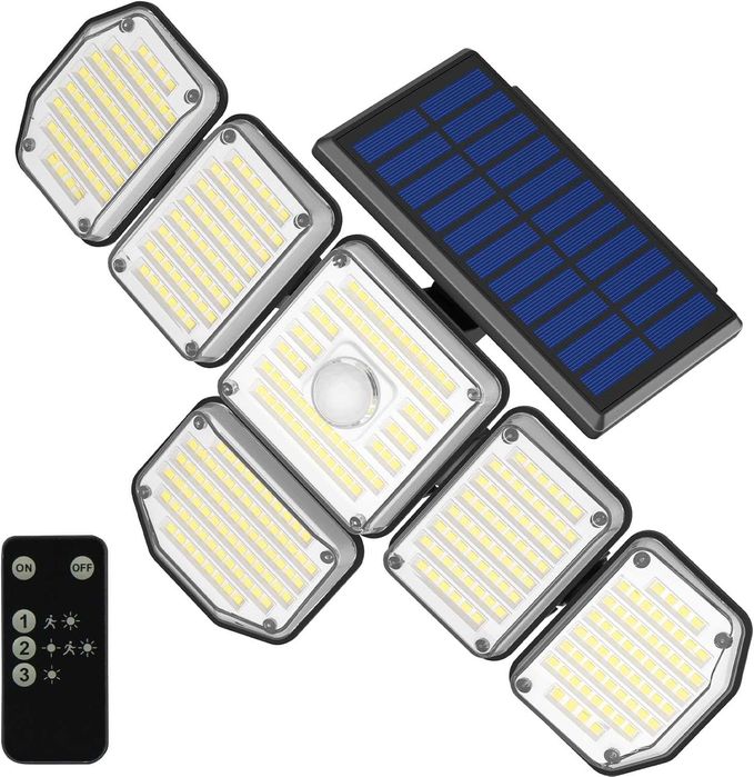 LED прожектори за къща/двор/градина (соларни и на 230V)