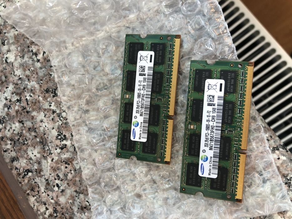 2x2gb RAM Samsung Laptop,pc,imac,macbook