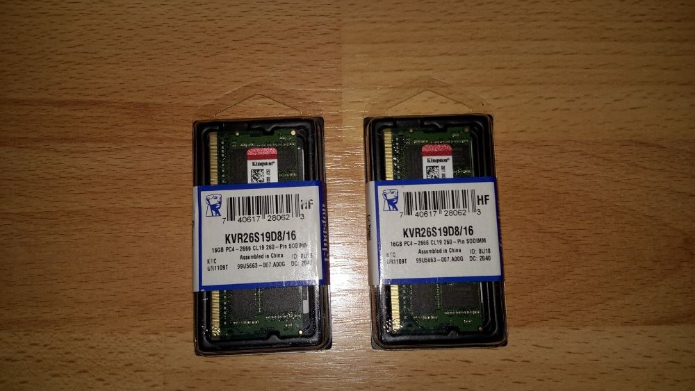 .Memorie RAM 16GB SODIM dual  DDR4