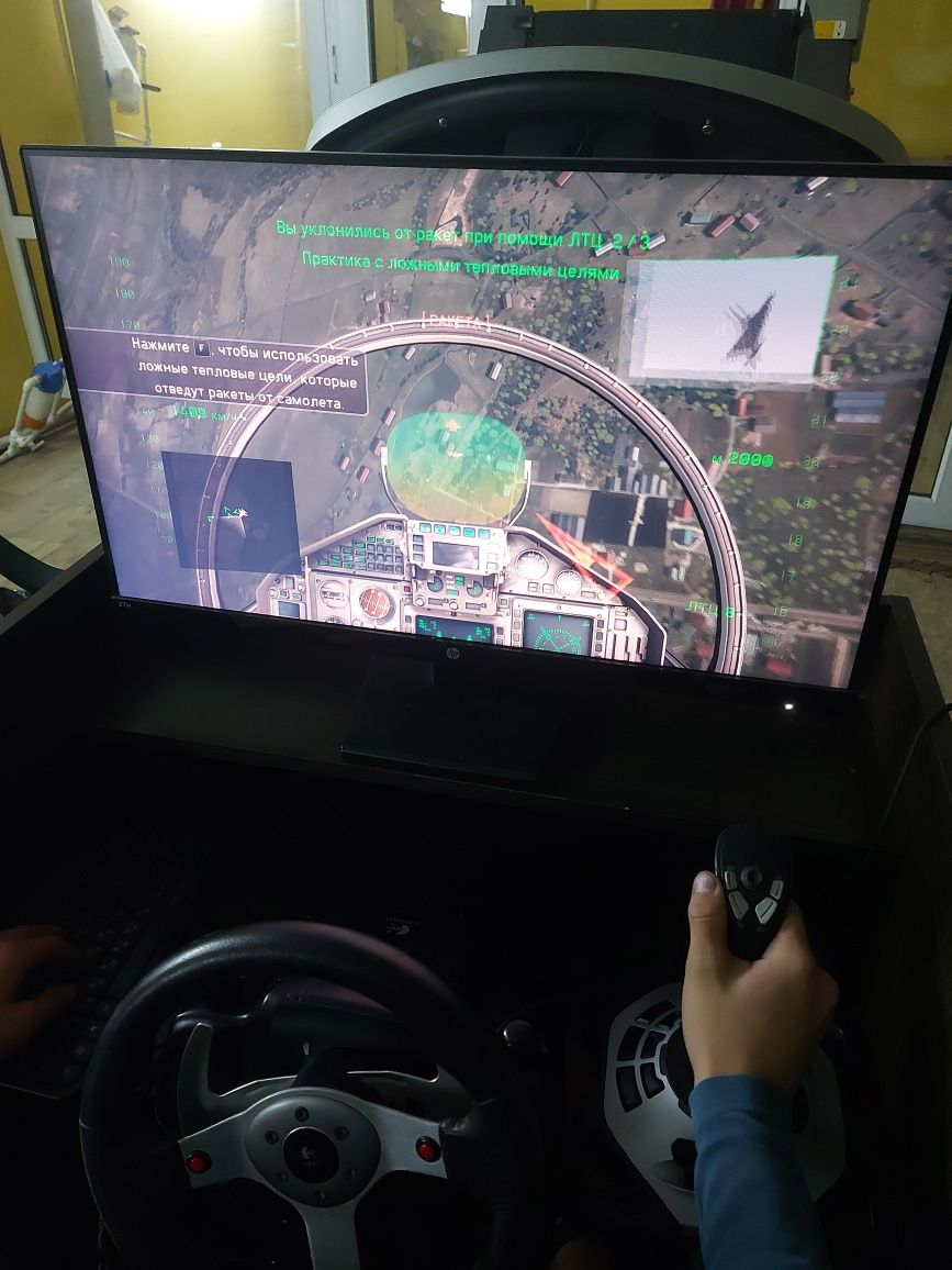 Кокпит cockpit игровой кресло стол для компьтерных игр/  PS 3 /XBox