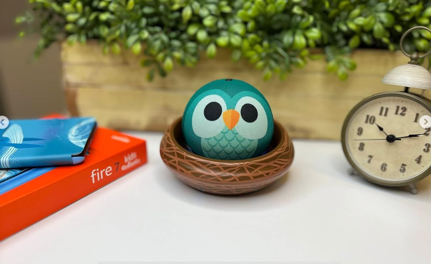 Amazon Echo Dot 5 Kids, ultima generatie 2022, boxa smart Alexa, nou