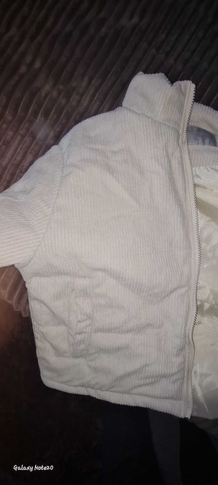 Ново Яке от рипсено кадифе - цвят крем