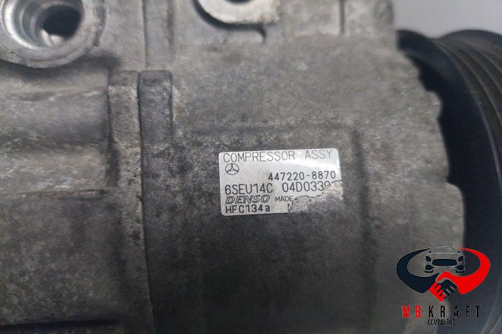 Compresor clima / AC 447220-870 447220870 6SEU14C 04D0330  HFC134a Me