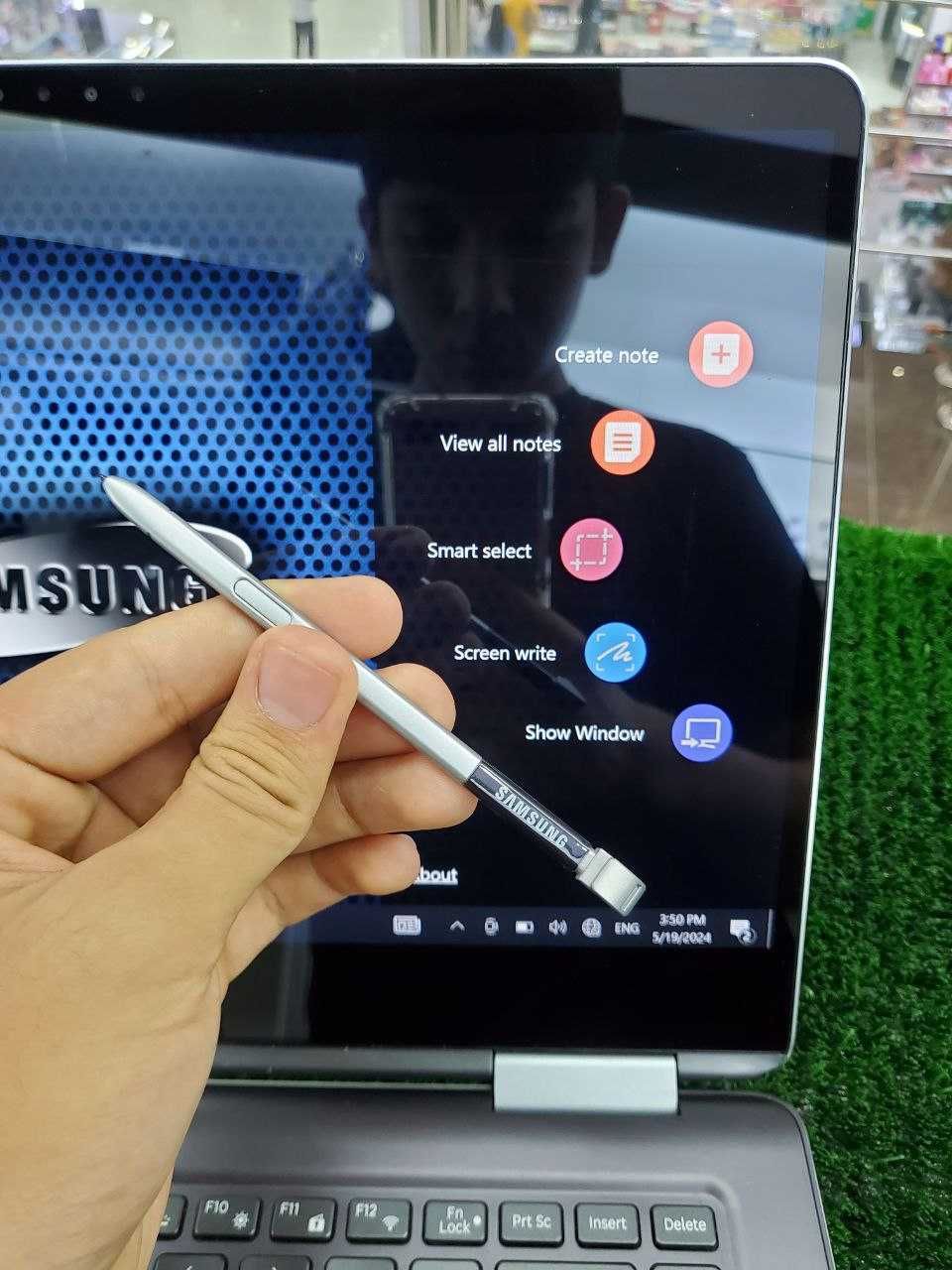 Samsung 9PRo 360ga aylanadigan sensorli i7 #notebook #noutbuk #ноутбук