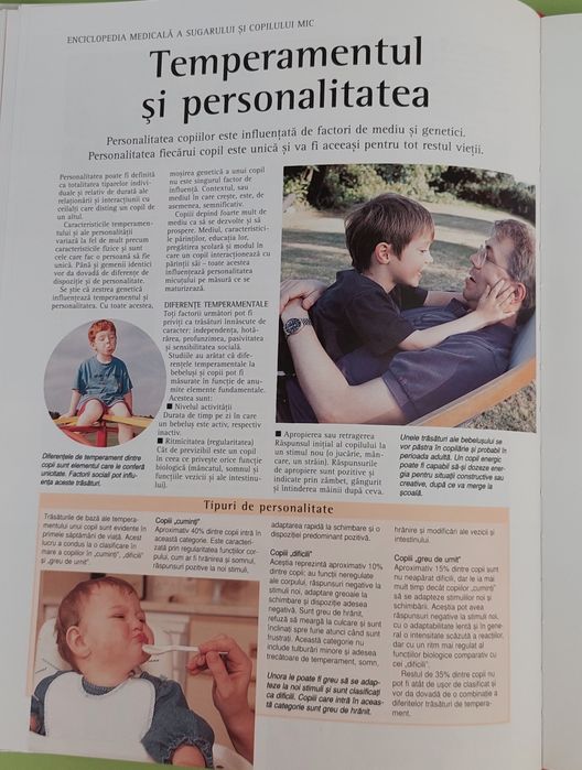 Enciclopedia medicala a sugarului si copilul mic