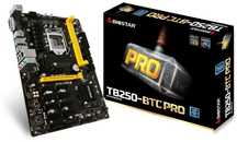 материнская плата  biostar tb250-btc pro