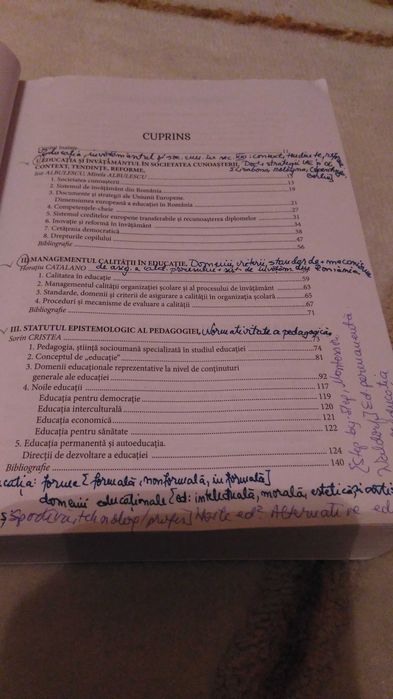 Sinteze de pedagogie generala + carti in engleza