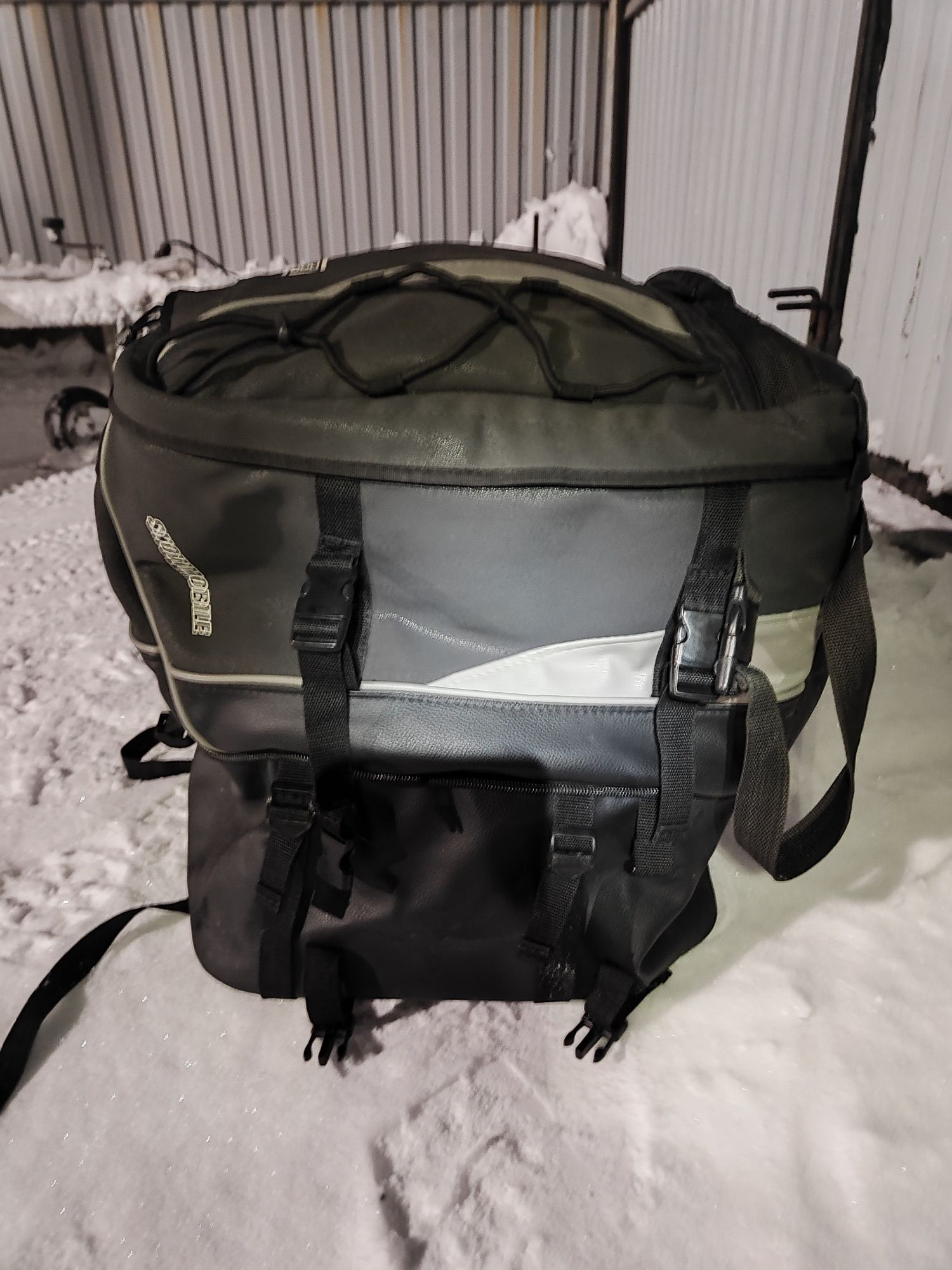 Кофр кожаный для снегохода BRP