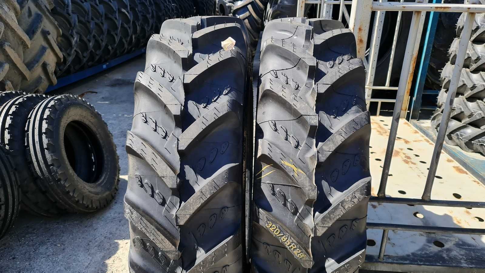 Anvelope tractor KLEBER 320/85R28 cauciucuri noi radiale 12.4R28