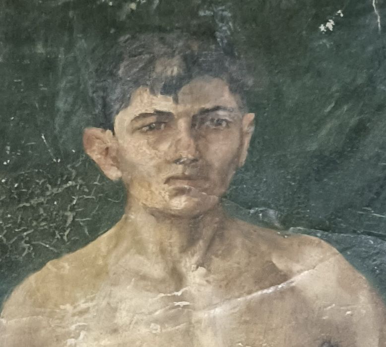 Tablou Dante Grechi ulei pe panza datat 1960