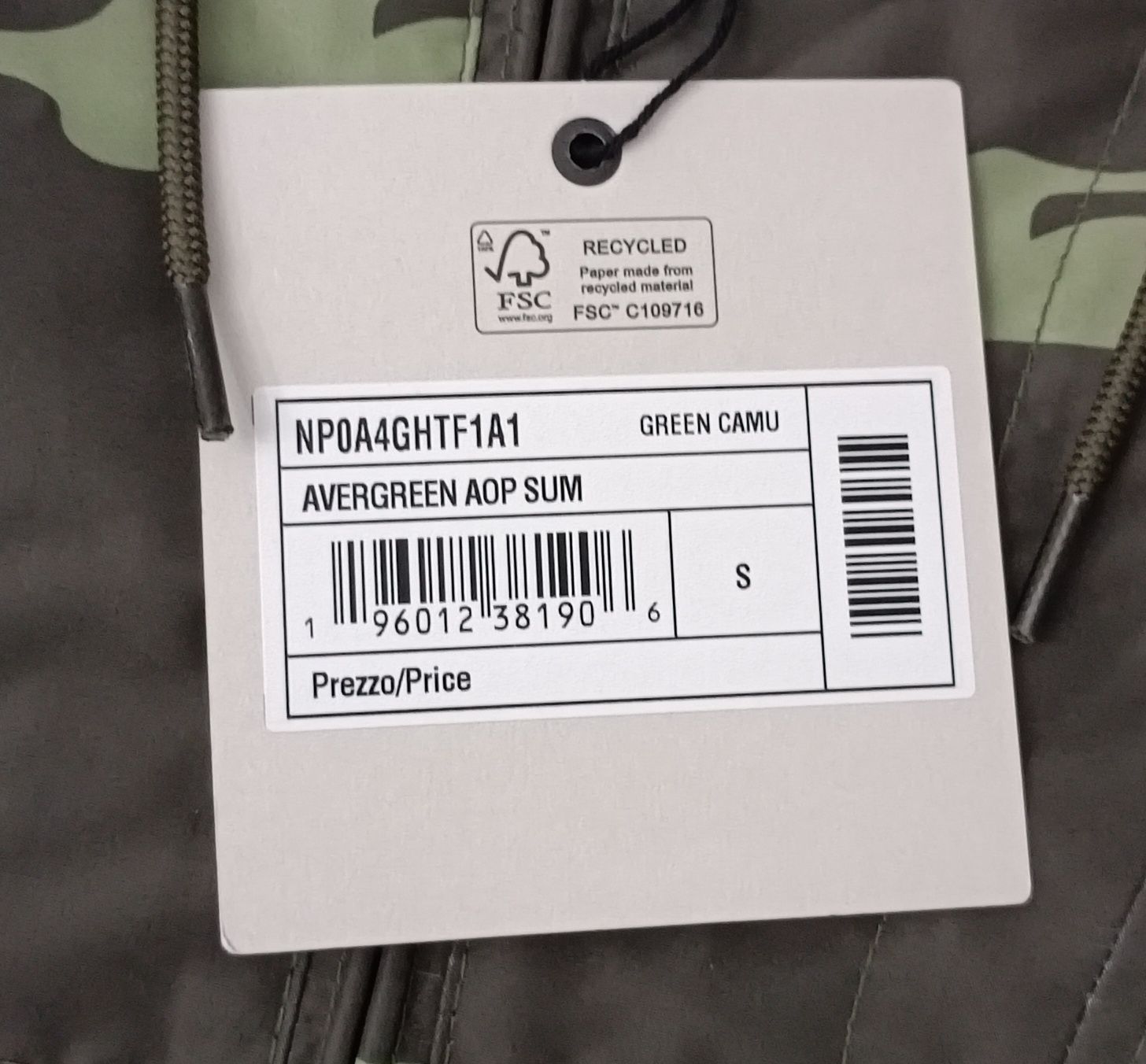 Napapijri Avergreen Anorak Jacket оригинално яке S спорт туризъм