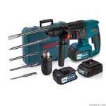 Ciocan rotopercutor cu acumulator, 2.1J 4 Ah 24V, Boxer