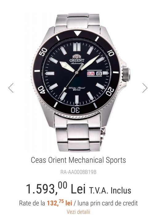 Orient Mechanical Sports | RA-AA0008B19B