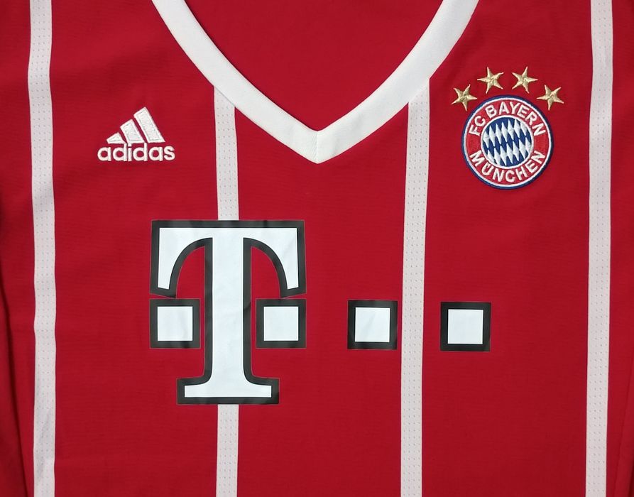 Adidas Bayern Munchen Jersey оригинална тениска M Адидас Байерн Мюнхен