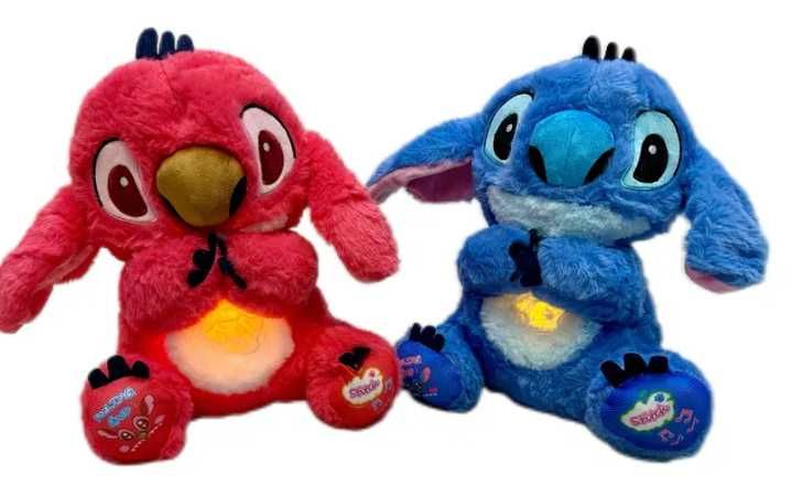 Интерактивна дишаща играчка Стич, 30см, С музика и светлина