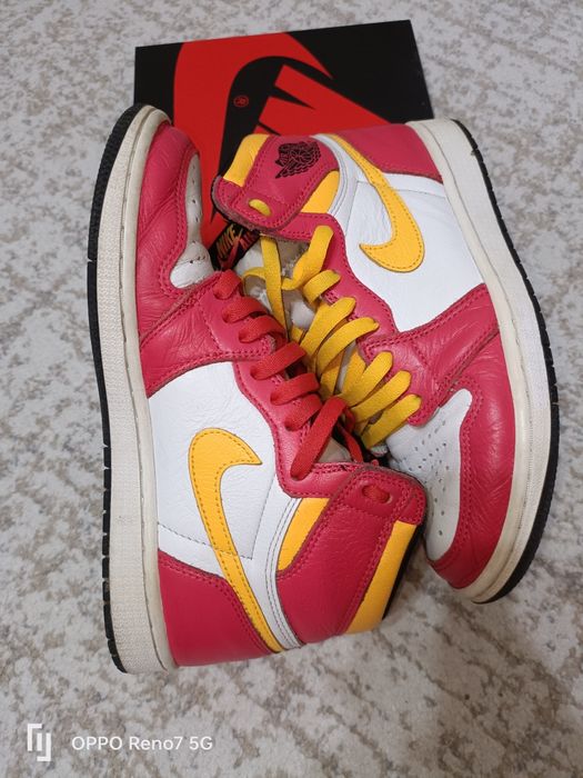 Jordan 1 Retro High OG Light Fusion Red
