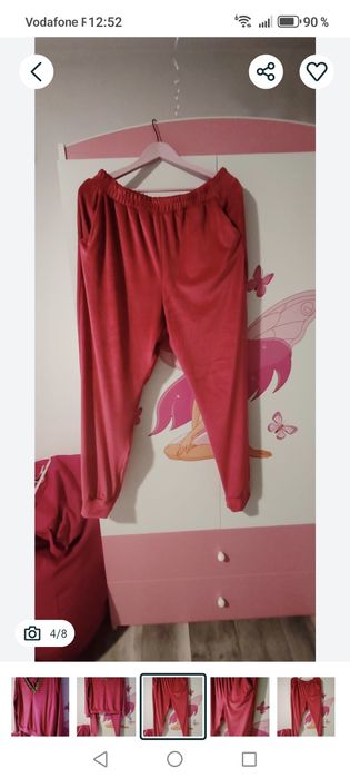 Trening dama din velur 46