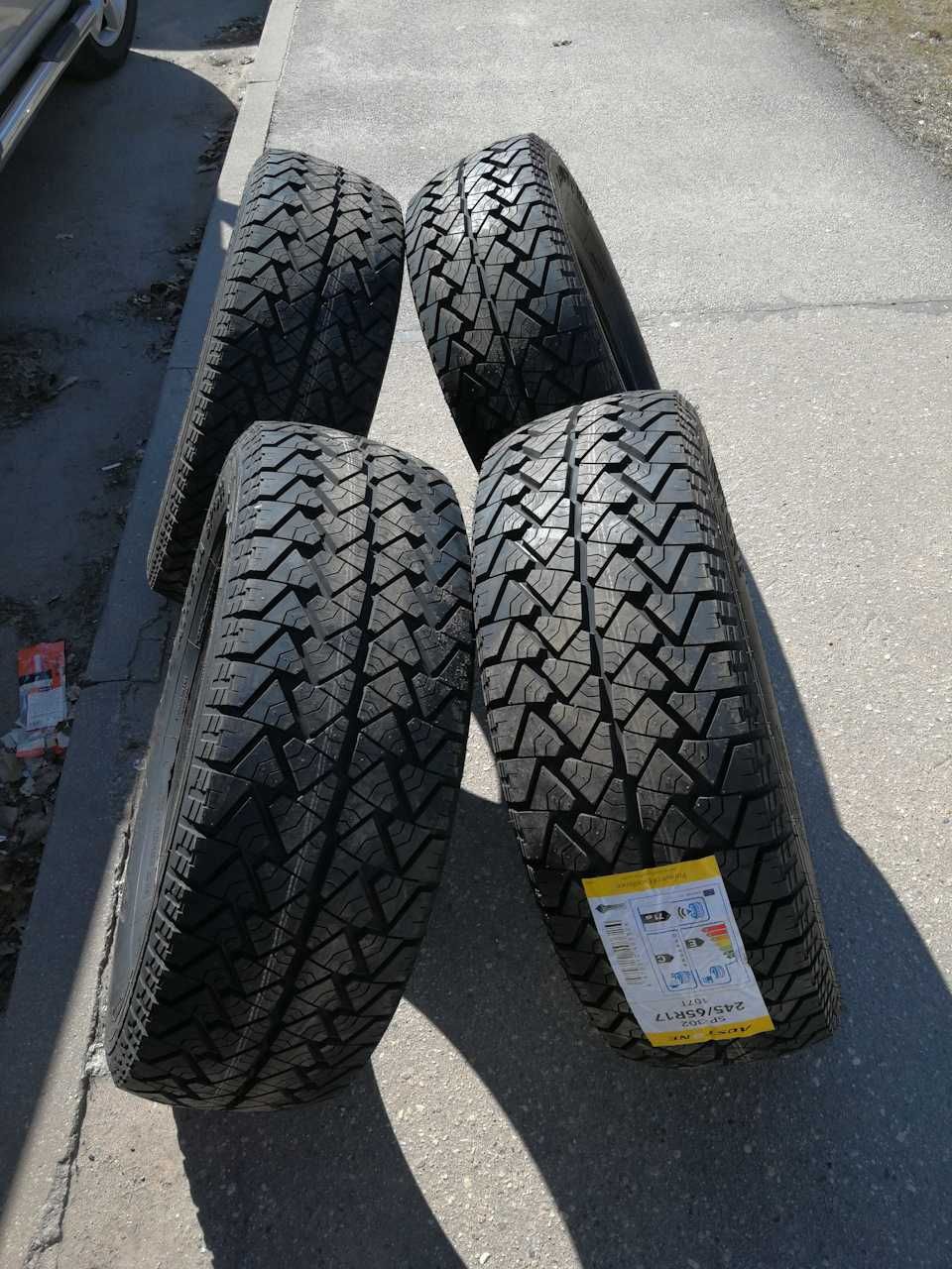 Vand anvelope noi all season, all terrain  235/65 R17 Austone M+S