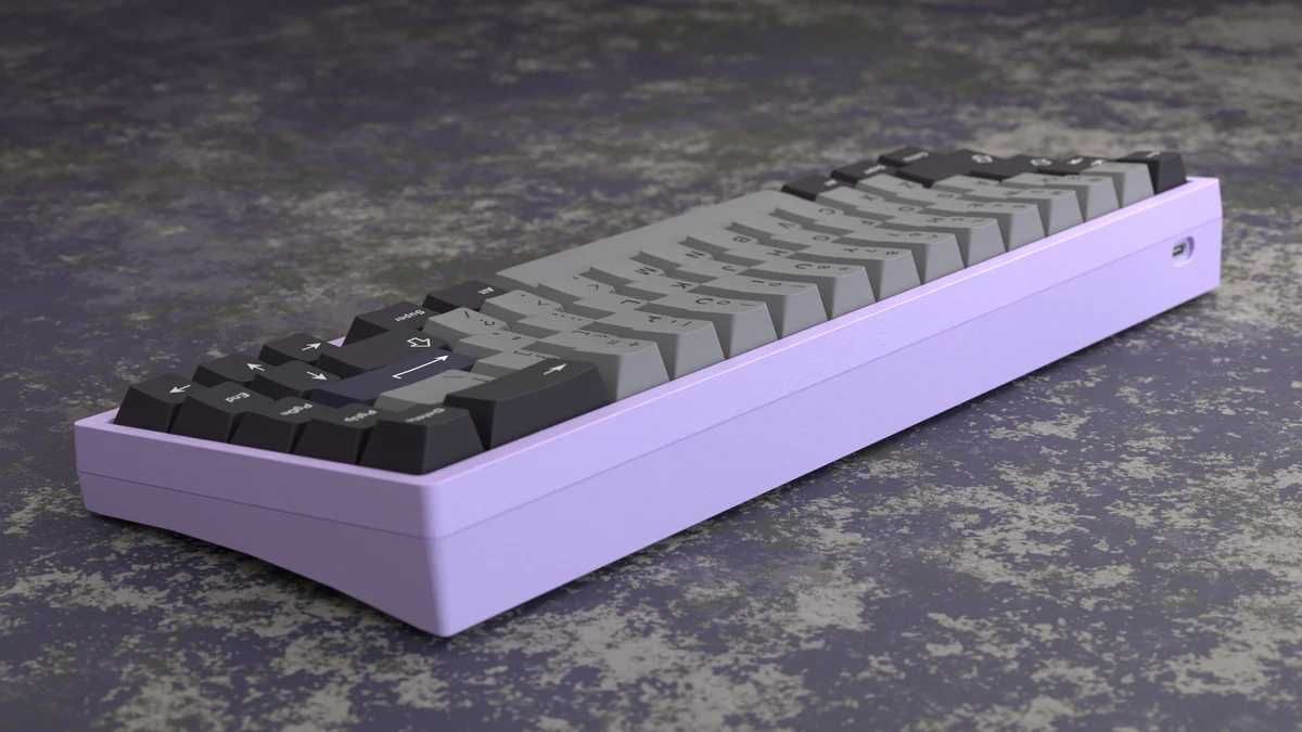 Tiger 80 TKL KBD67 Lite Персонализирана механична клавиатура Tofu 65%