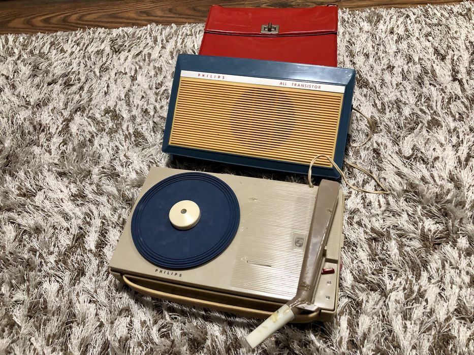 Pick up Philips All Transistor Discuri vinil cu povesti patefon