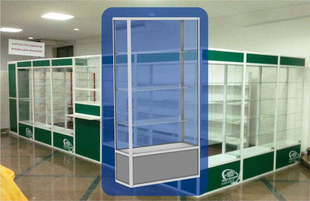 Oynaly vitrina, Акция, прилавки, savdo uskunalari vitrinalar stellaj