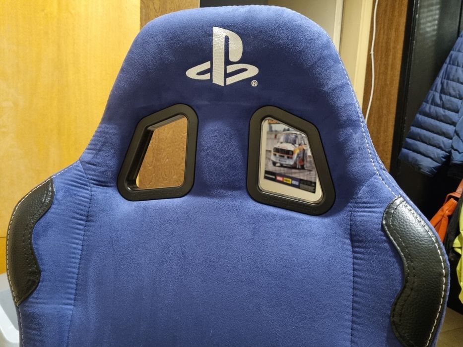 седалка за волан с педали playseat evolution Alcantara виолет