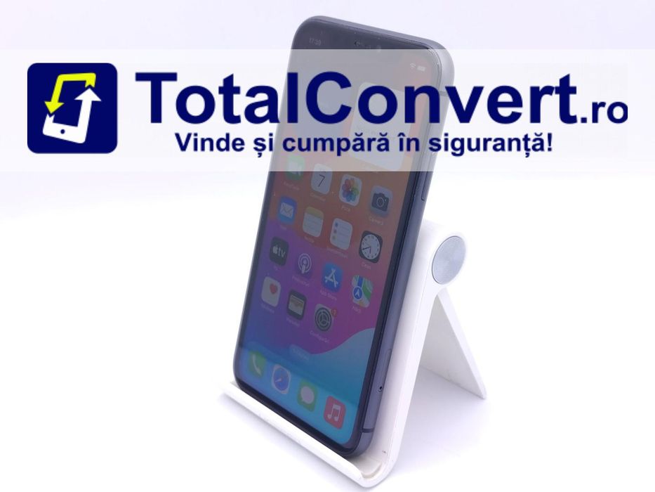 Apple iPhone 11 128GB Black 4GB Single SIM, Garantie 24 luni | #D88418