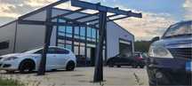 Pergole metalice / carporturi metalice/ suporturi panouri fotovoltaice