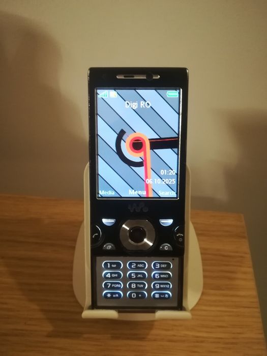 Sony Ericsson W995 telefon de colectie, vechi, walkman, negru, necodat