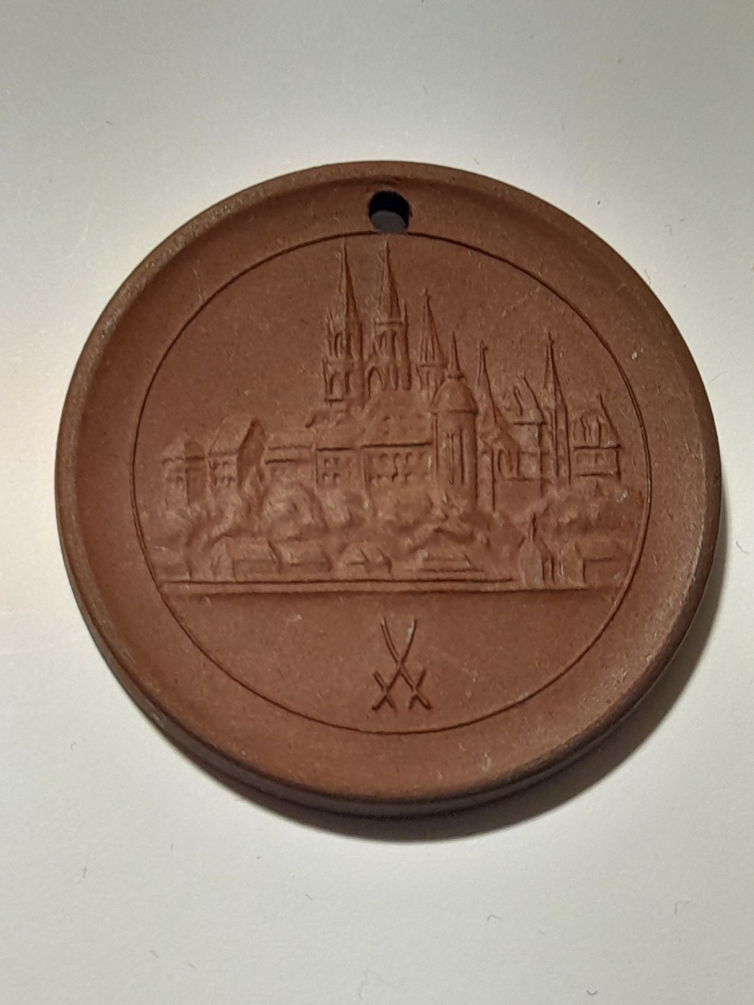 Плакет, монета, жетон Мейсен Meissen porcelain