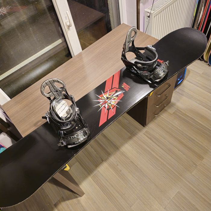 Placa Snowboard Nitro Team Series 159W cu Legaturi K2 L