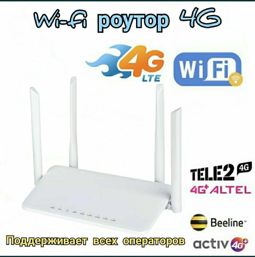 Модем Вай-Фай, Wi-Fi, Роутер, цена 19000, доставка бесплатно!